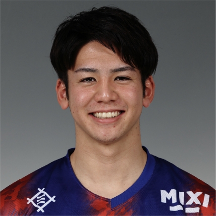 FC TOKYO 東廉太選手のポートレート写真