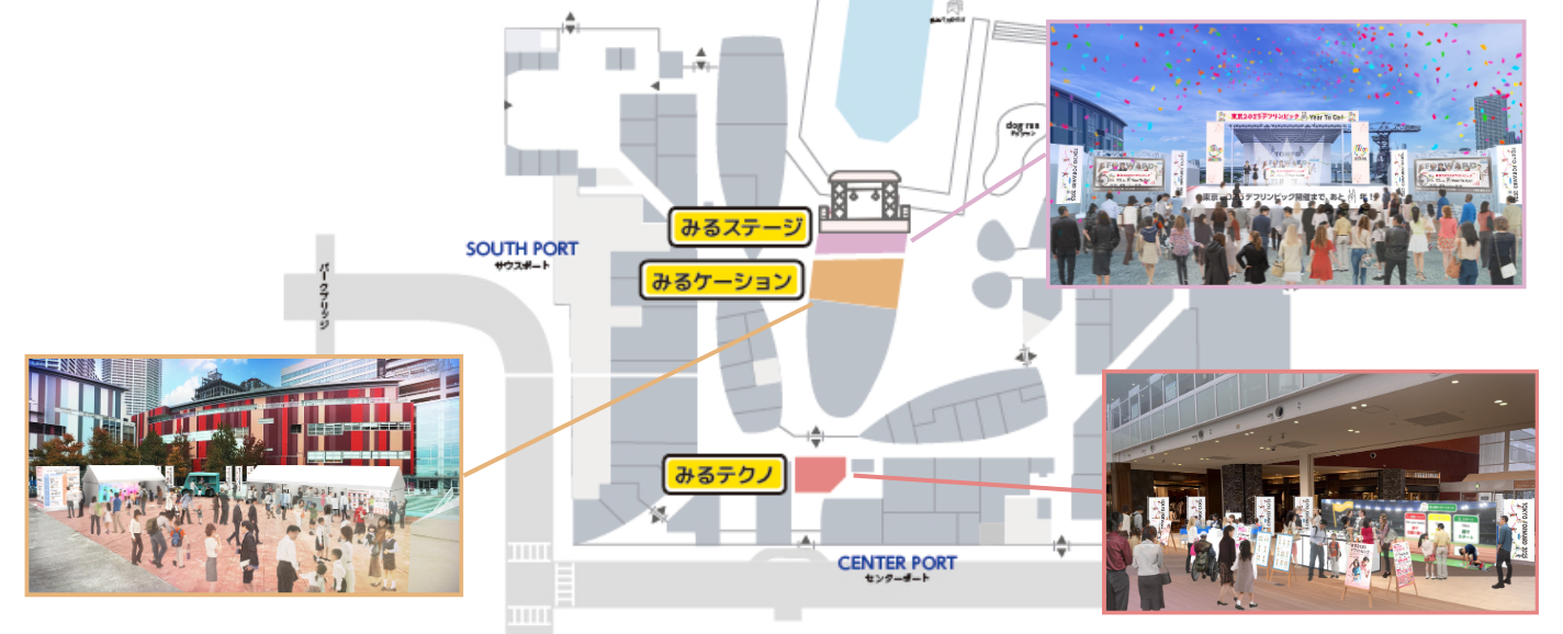 アーバンドックららぽーと豊洲の地図